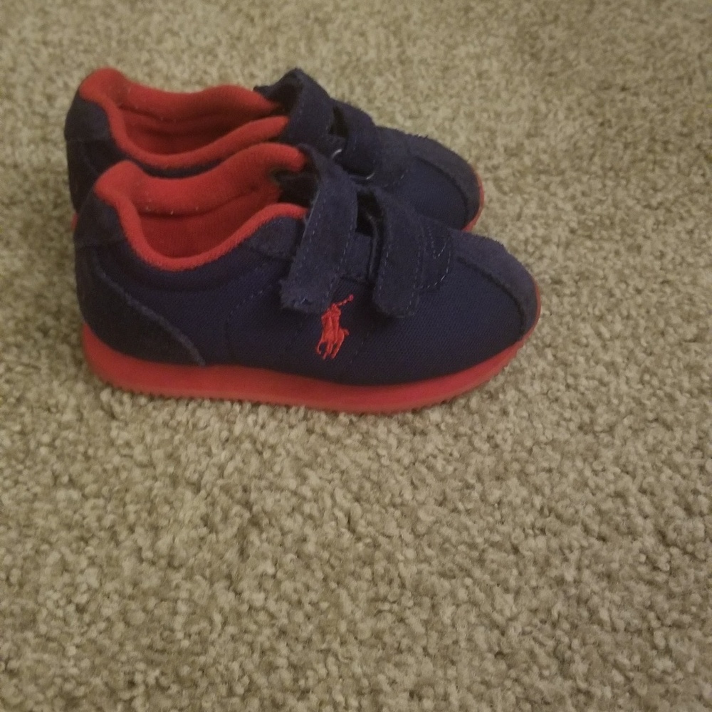 SOLD. Ralph Lauren Polo Toddler Sneakers 6.5
